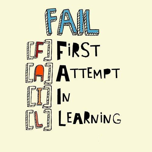 FAIL Definition: First Attempt In Learning