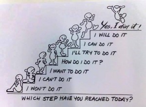 What step have you reach today?