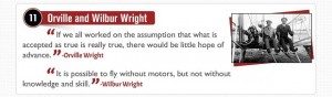 Orville and Wilbur Wright Quote
